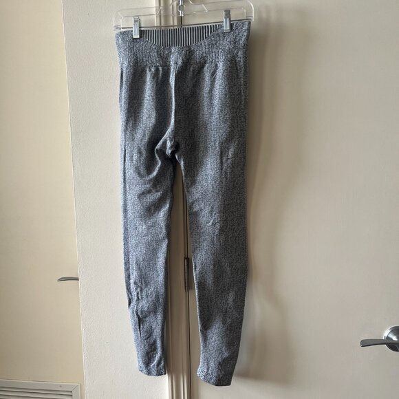 Gymshark Women’s Marl Seamless High Rise Leggings Grey Size Medium - Picture 6 of 11